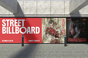 Street Billboard Mockup, an Advertising Mockup by Unerispace (Thumbnail 3 of 5)