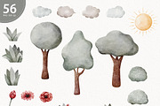 Watercolor Cars Clipart, a Transportation Illustration by TitaLivingArt (Thumbnail 6 of 11)