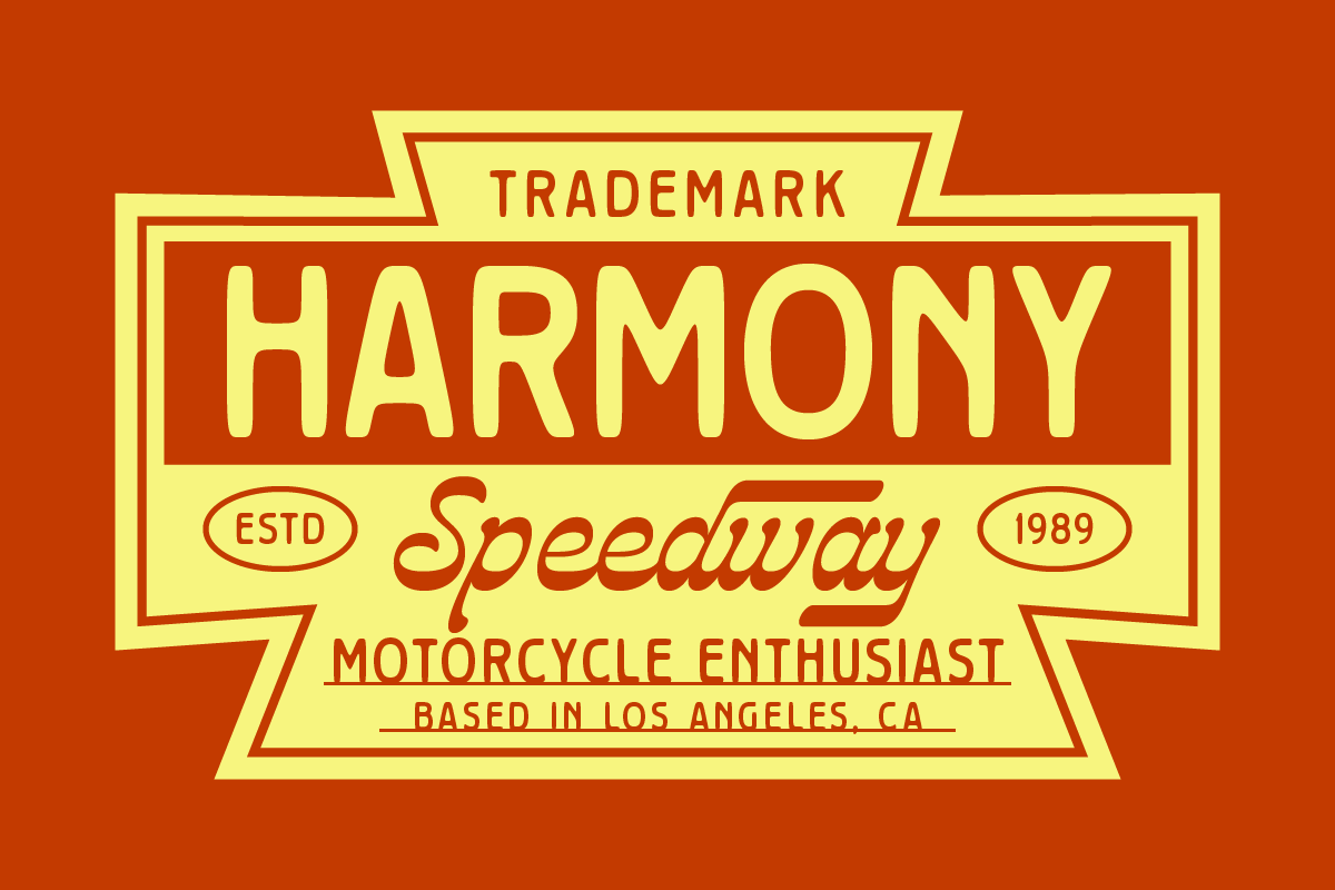 Megster Racing Font Duo, a Script Font by Letterhend Studio (Photo 2 of 10)