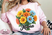 Mama PNG With Flowers, an Illustration by Daily.Designs (Thumbnail 5 of 5)