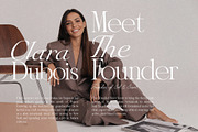 Founders Society - Editorial Trio, a Serif Font by AndrewPixelType (Thumbnail 7 of 19)