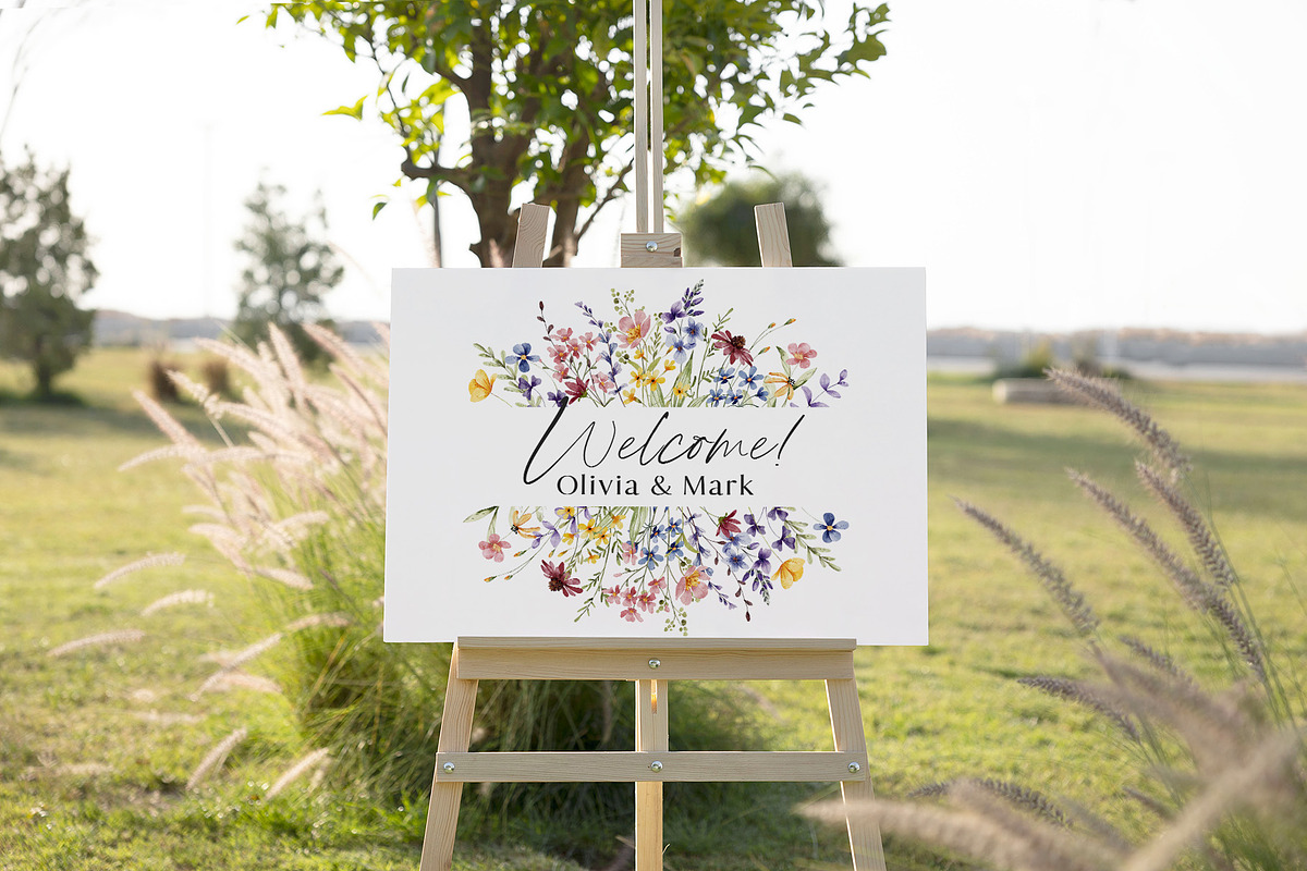 Floral watercolor set, wildflowers., a Decorative Illustration by Larisa Maslova (Photo 9 of 12)