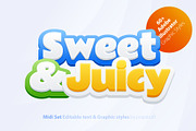 Adobe Illustrator Funny Kid style, a Layer Style Add-On by popskraft (Thumbnail 1 of 8)