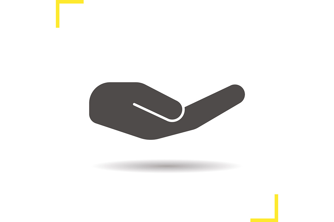 Begging hand gesture icon. Vector, an Icon by IMG Visuals