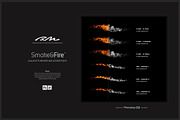 RM Smoke & Fire (PS brushes), a Brush Add-On by R M (Thumbnail 5 of 5)