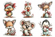 Whimsical Easter Animals Clipart PNG, an Illustration by Daily.Designs (Thumbnail 3 of 8)