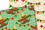 Cinco de Mayo patterns, a Pattern Graphic by DarinaDigital (Thumbnail 6 of 6)
