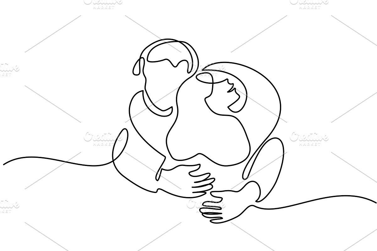 Valentines day romantic design, a Decorative Illustration by Valenty