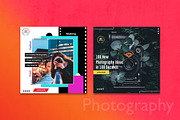 Photography Social Media Posts, a Social Media Template by 3djagan (Thumbnail 3 of 7)