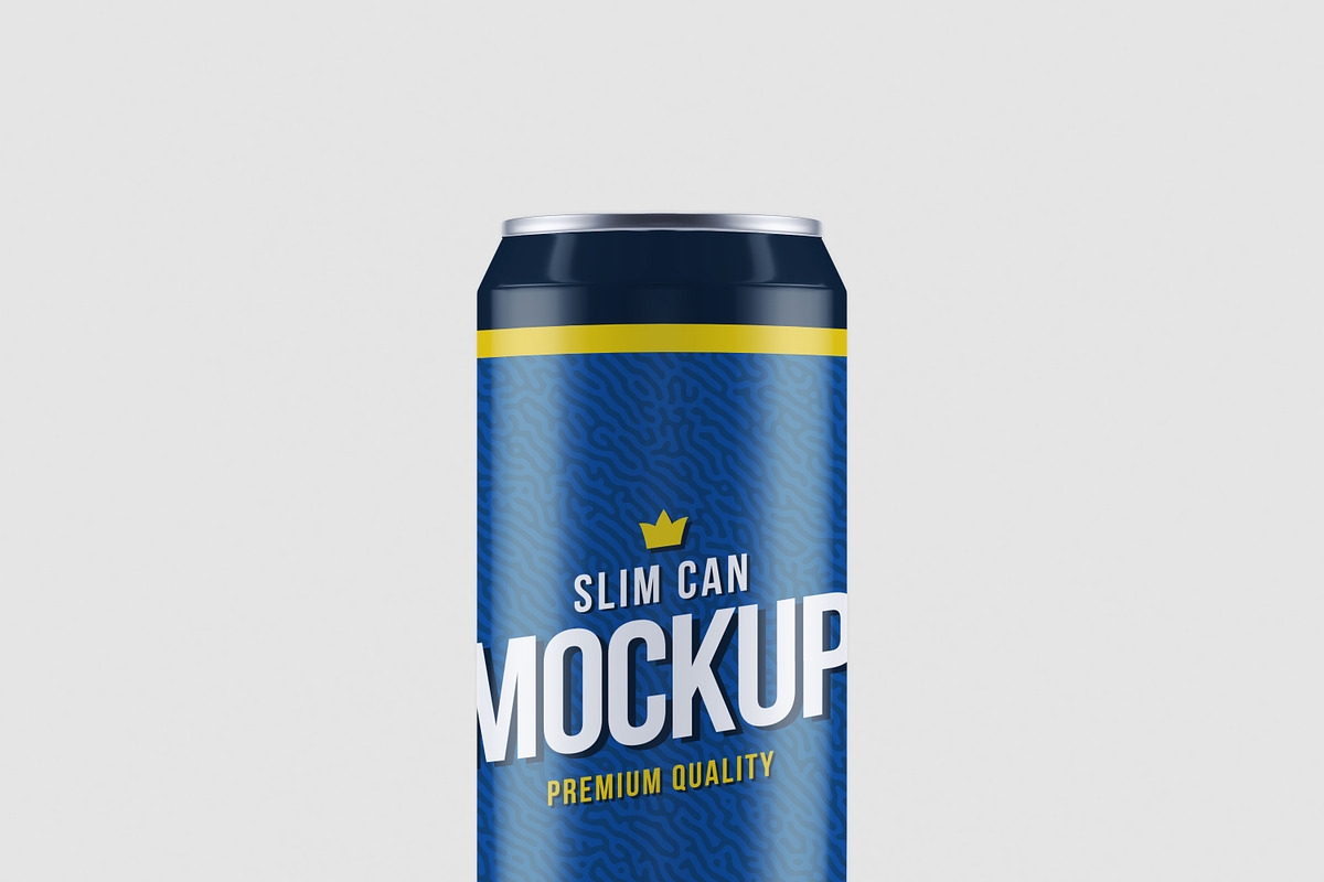 Realistic Slim Can Mock-up, a Print Template by Propex (Photo 15 of 17)