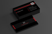 Clean Corporate Business Card, a Business Card Template by Saman Osama (Thumbnail 1 of 2)