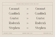 Coherence - Fashion Font, a Serif Font by RockboyStd (Thumbnail 8 of 12)