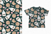 Cookies and Milk, a Pattern Graphic by AnnieArt (Thumbnail 3 of 4)