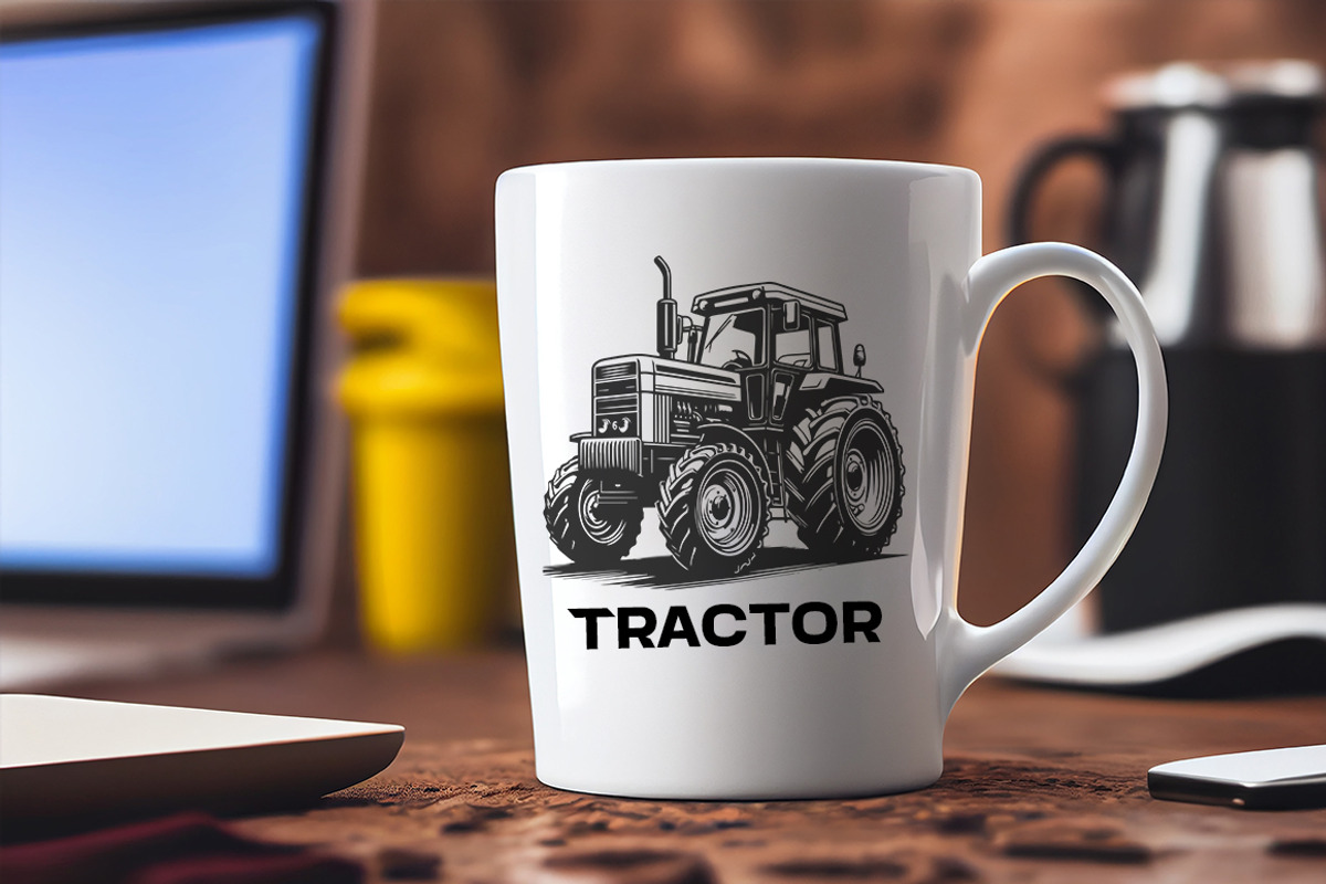 Farm tractor svg clipart, a Graphic by FITALARTSNEDIGI (Photo 4 of 4)
