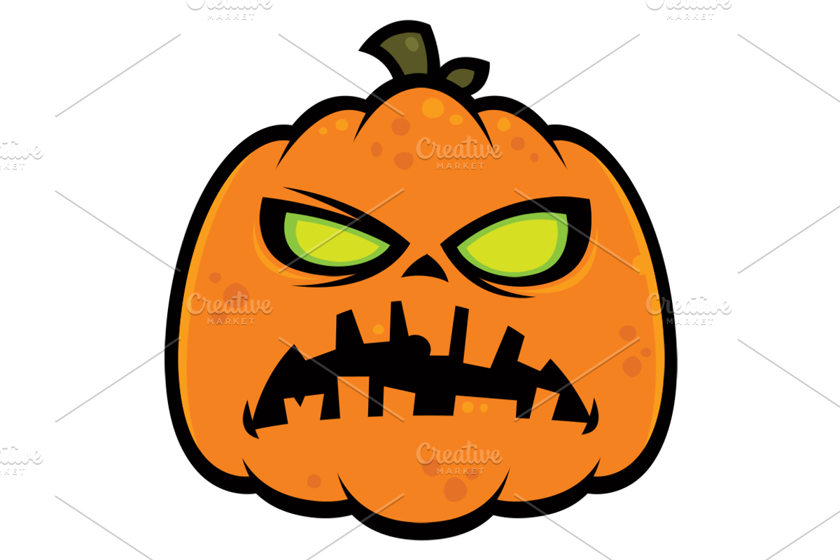 Pumpkin Zombie, an Illustration by Schwegel Illustration