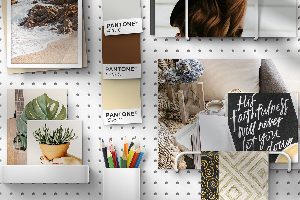 Pegboard - Moodboard Scene Generator, a Cups & Container Mockup by Telllu & Friends (Photo 4 of 4)