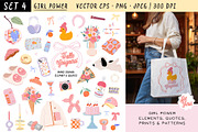 Cute Girly Clipart Bundle, an Object Graphic by Ruslana Lubenets (Thumbnail 18 of 51)