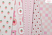 Strawberry Seamless Patterns, a Pattern Graphic by InaCorart (Thumbnail 4 of 7)