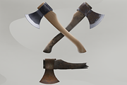 Axe set, an Object 3D Model by mockupzz (Thumbnail 6 of 6)