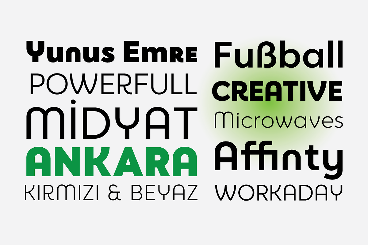 Maride Font Family, a Sans Serif Font by Ahmet Altun (Photo 4 of 5)