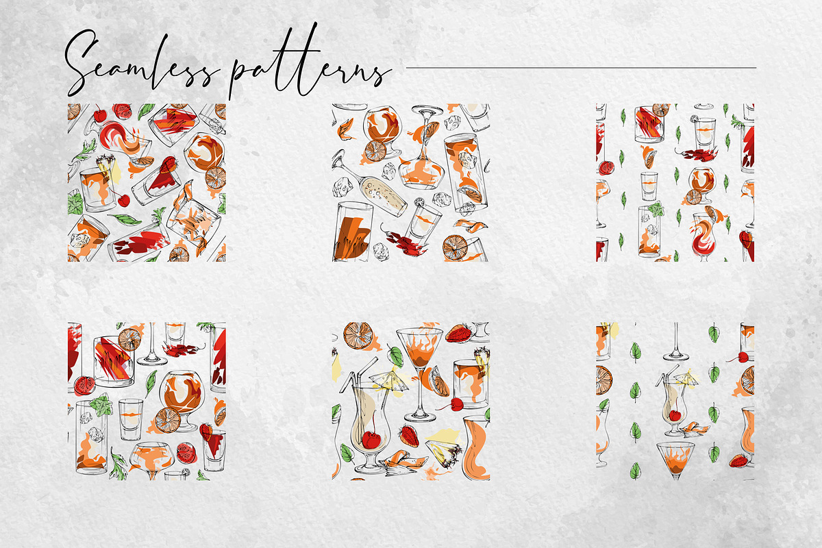 Sunset cocktails, a Food Illustration by MsFlaffy (Photo 12 of 12)