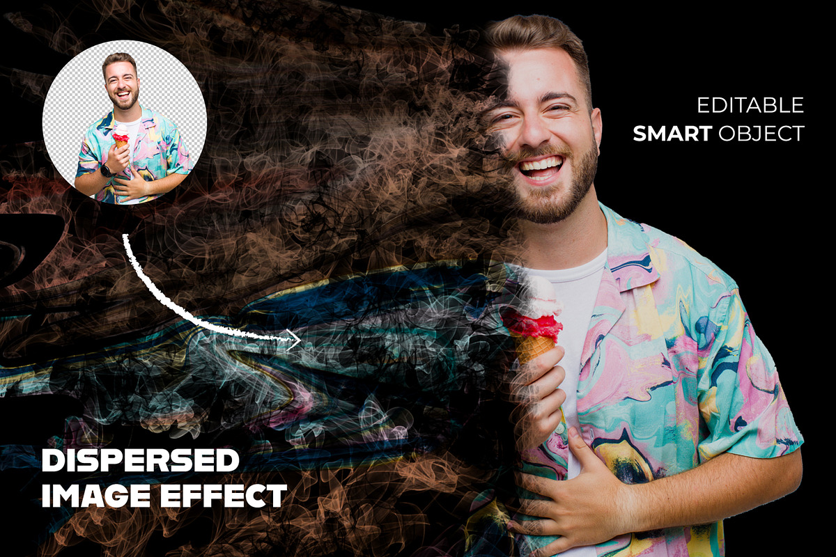 Dispersion Photo Effect, a Layer Style Add-On by CreativeShaper (Photo 2 of 2)