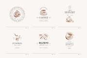 Food & Drinks Logo Kit, a Branding & Logo Template by iStar Design (Thumbnail 15 of 27)