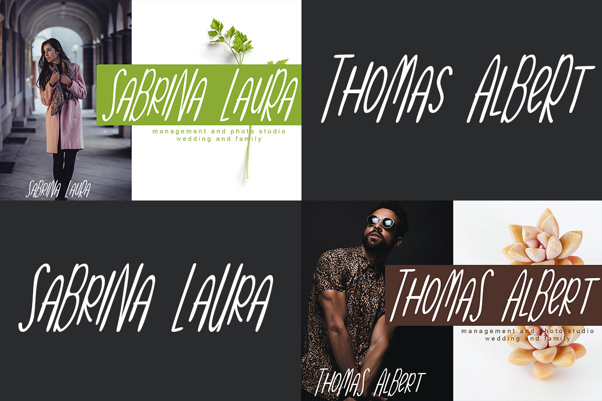 Thin and Glowing, a Font by Bramcreative (Photo 7 of 12)