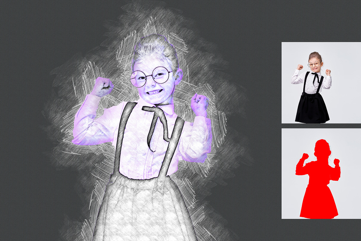 Incredible Glow Sketching Effects, an Action Add-On by MRI STUDIO (Photo 16 of 20)