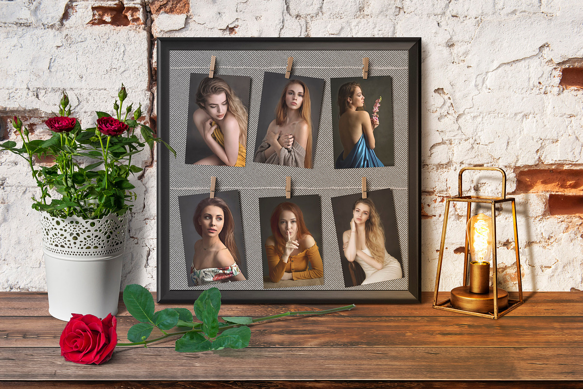 Photo Frame with Clips 6K, a Product Mockup by Zabiegala MP (Photo 8 of 10)