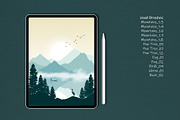 Photoshop Landscape Stamp Brushes, a Brush Add-On by MISTstudioDesign (Thumbnail 11 of 12)