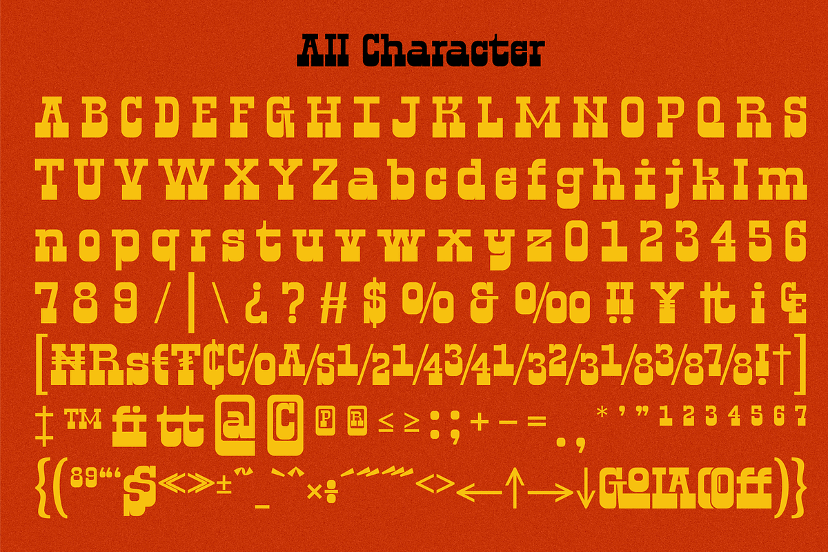 Cogebo - Slab Retro Font, a Slab Serif Font by MaikoHatta (Photo 8 of 9)