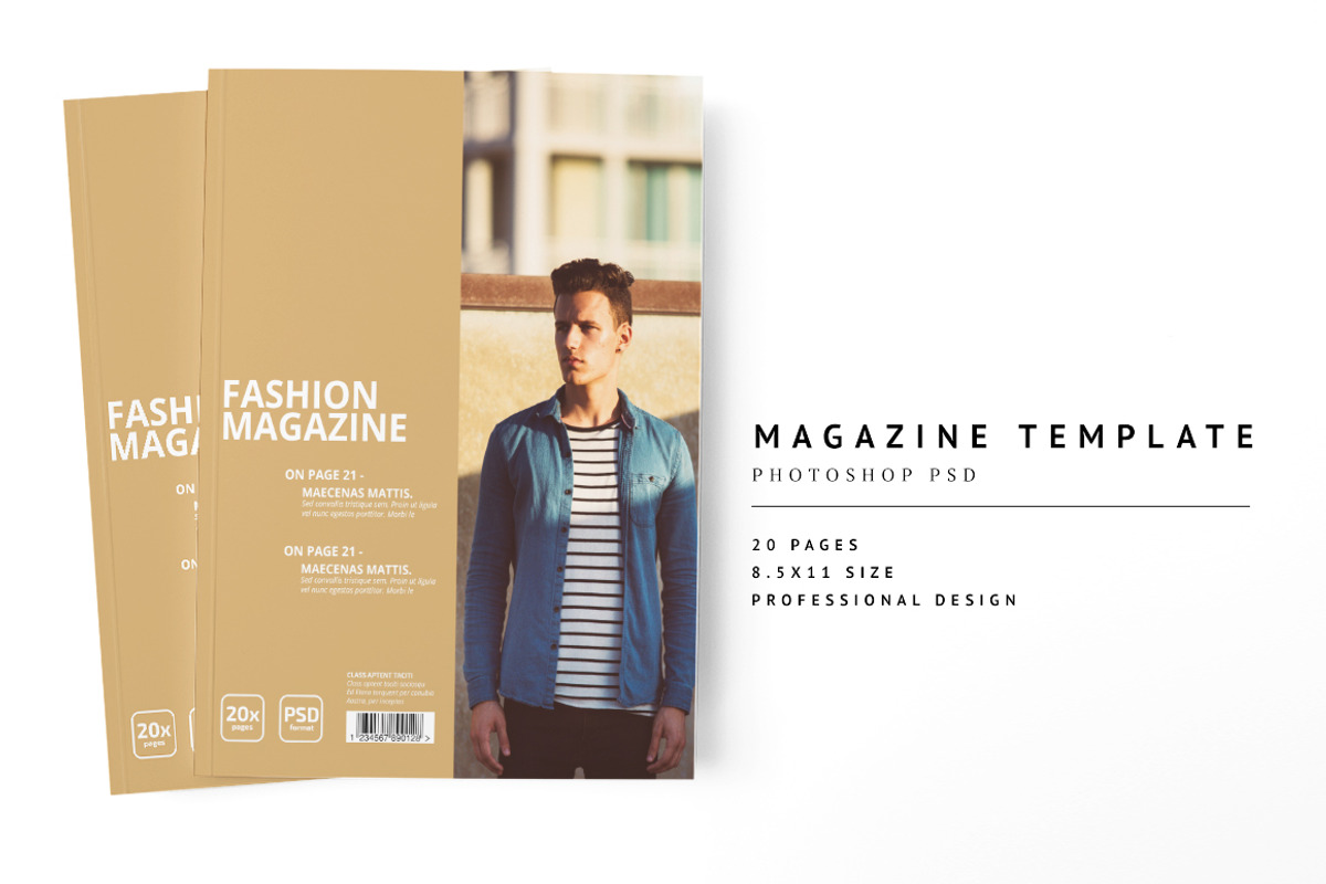 Magazine Template 04, a Magazine Template by pmvch (Photo 1 of 12)