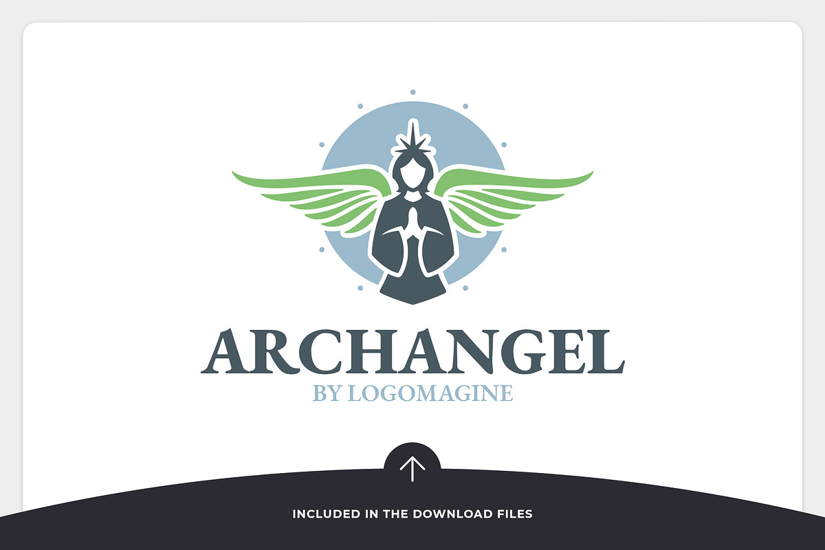 Archangel Logo Template, a Branding & Logo Template by LOGOMAGINE (Photo 7 of 16)