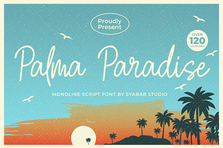 Palma Paradise - Monoline Script