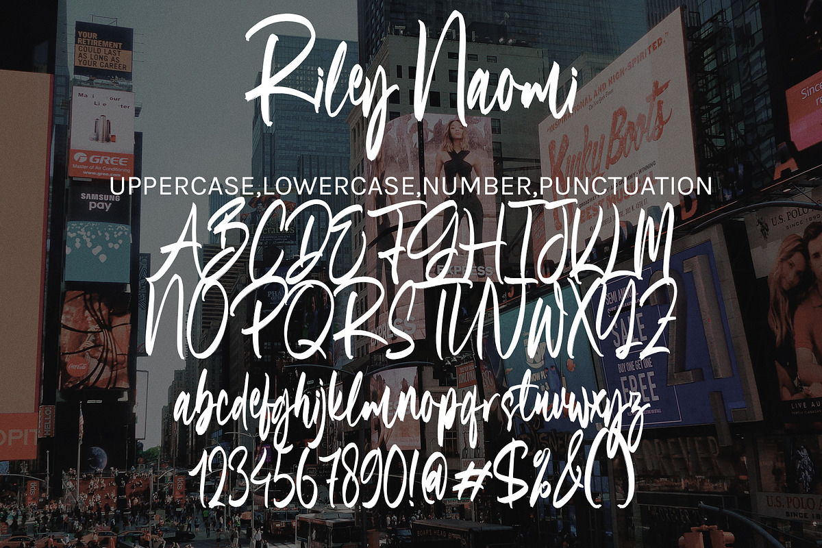 Riley Naomi, a Handwritten Font by HaKi Studio (Photo 5 of 5)
