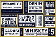 Aerohate Typeface + Extras, a Font by Graptail (Thumbnail 3 of 9)