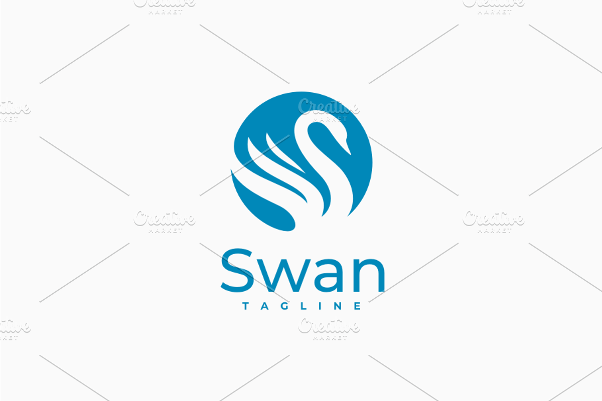 Swan Logo Template, a Branding & Logo Template by johnkent (Photo 1 of 3)