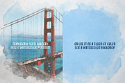 Watercolor Frames + Portrait Maker, a Texture Graphic by Quentin Bangston (Thumbnail 2 of 5)
