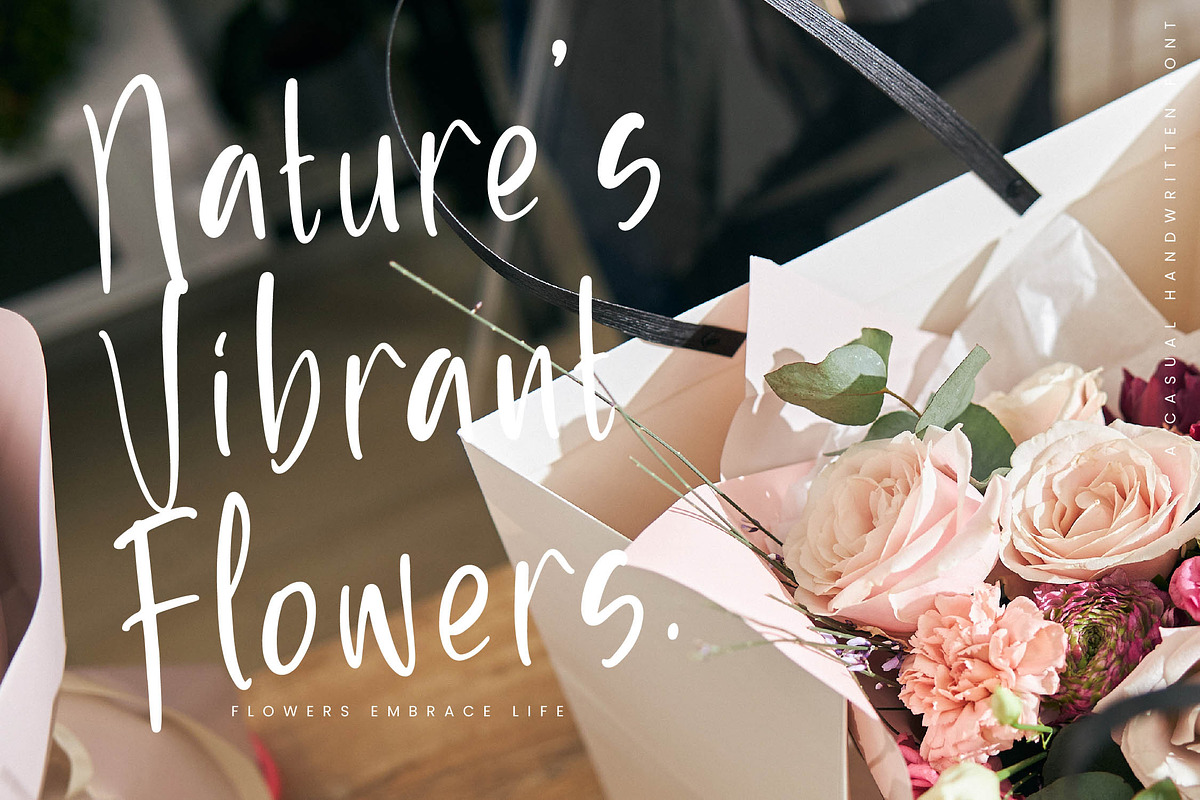 Sunlight Peaceful, a Handwritten Font by Integritype Studio (Photo 4 of 15)