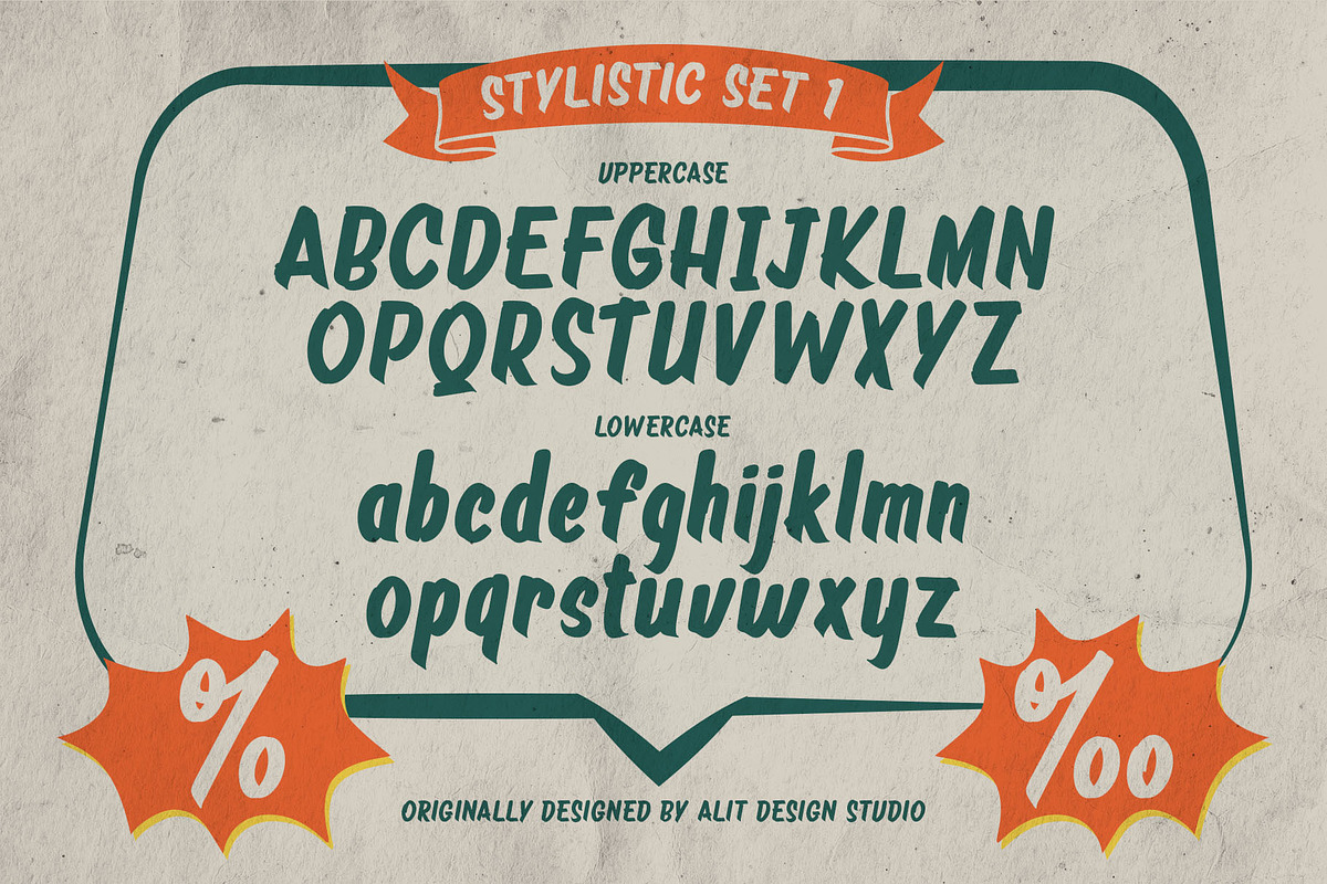 Cowtail Brush Sign Font, a Handwritten Font by alit design (Photo 5 of 17)