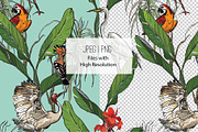 Botanical. Seamless Patterns, a Pattern Graphic by Irina Dolgikh (Thumbnail 7 of 8)