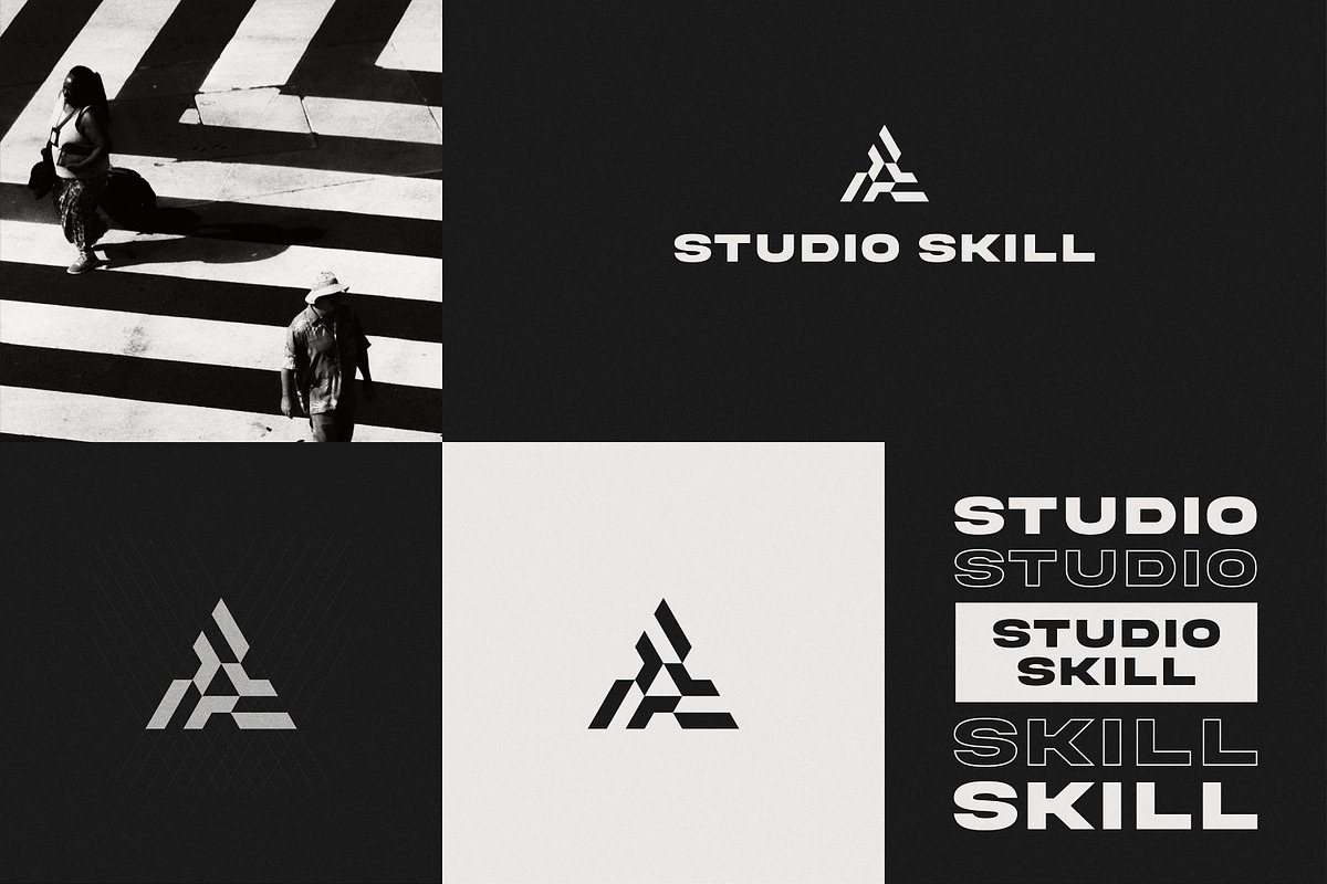 Geometric Logo Bundle, a Branding & Logo Template by Davide Bassu