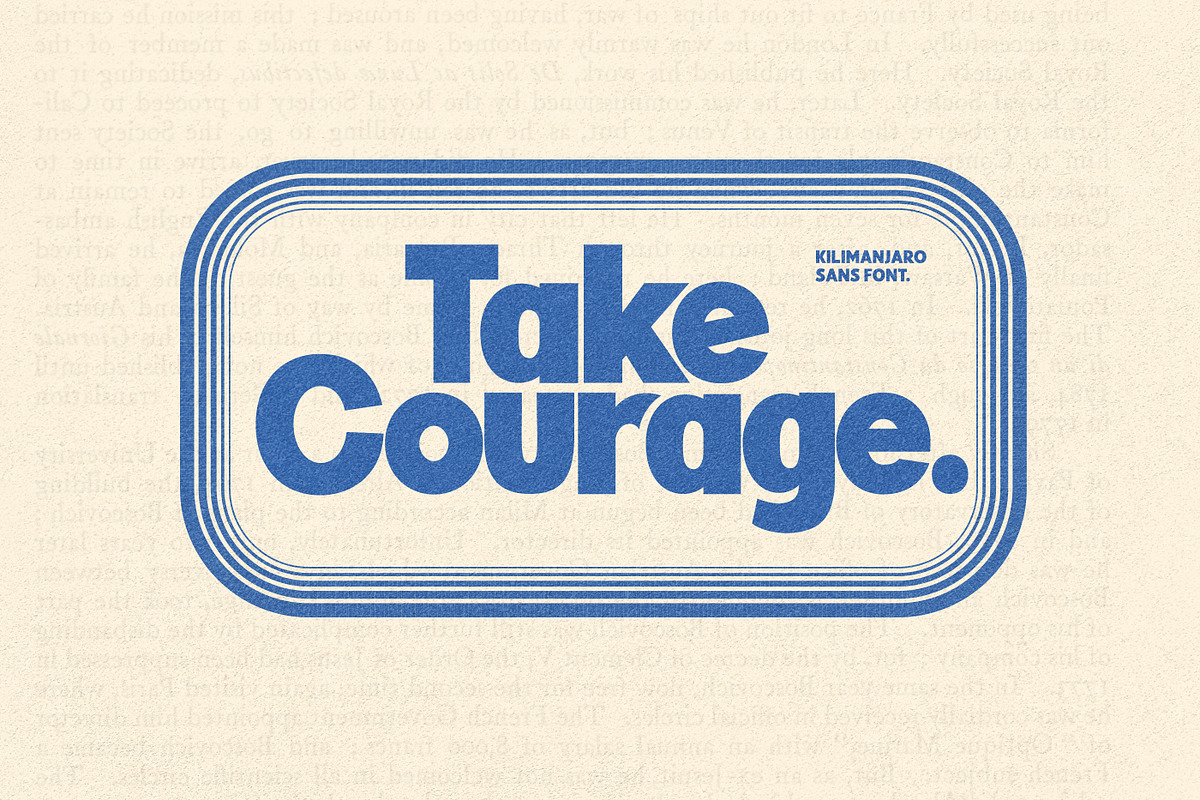 Kilimanjaro Sans (36 fonts), a Font by Nicky Laatz (Photo 44 of 75)