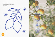 Lemon Summer Hand Drawn Collection, an Object Graphic by Alena Koval (Thumbnail 6 of 18)