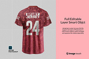 Jersey Mockup, a Shirt Mockup by image touch (Thumbnail 3 of 4)