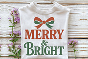 Merry and Bright Coquette Christmas, an Illustration by CraftArtStudio (Thumbnail 2 of 4)