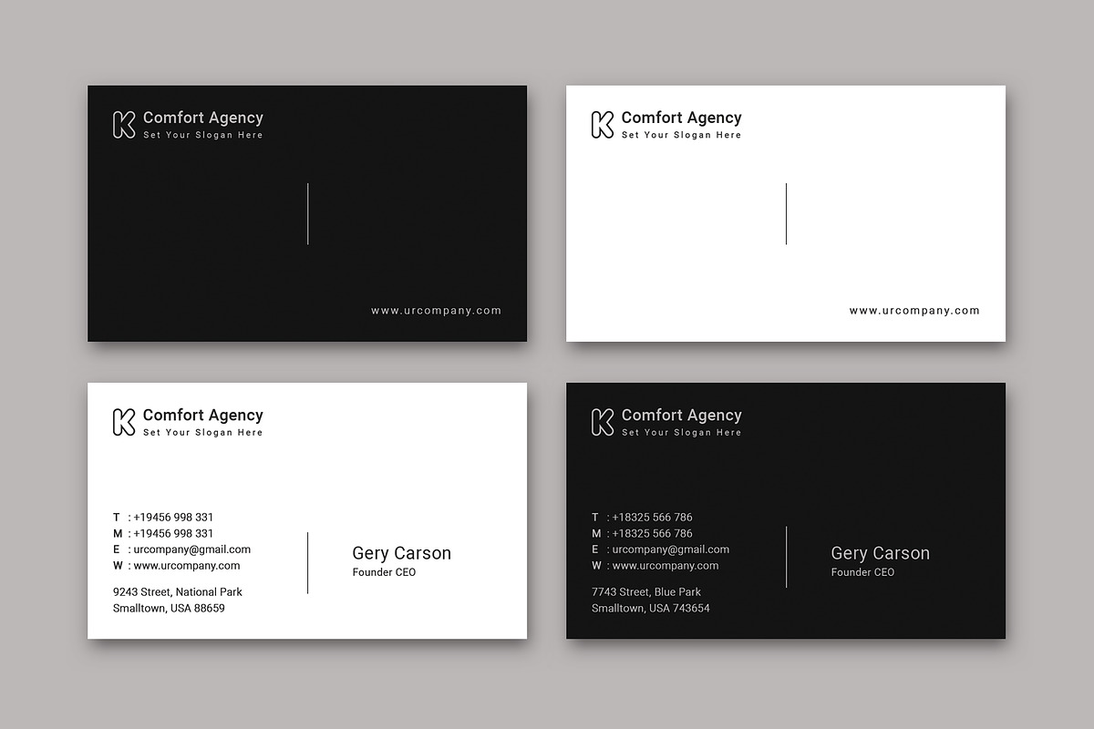 Business Card Template, a Business Card Template by graphicsunday (Photo 1 of 5)