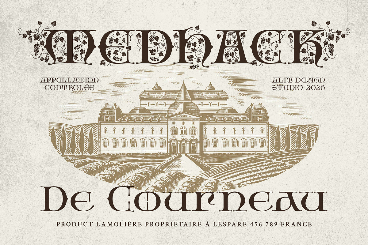 Bherios Grape Typeface, a Serif Font by alit design (Photo 5 of 18)