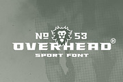 Overhead Typeface | Font, a Sans Serif Font by Headfonts (Thumbnail 1 of 8)